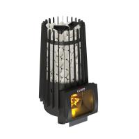  Банная печь Grill'D Cometa Vega 180 Window Max Pro (короткий вынос)