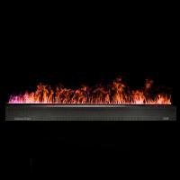Встраиваемый электрический Schönes feuer 3D-камин FireLine 2000 (черная панель)