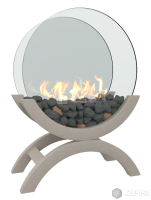 Биокамин Zefire Iris mini (светый)