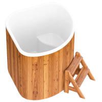 Купель Polar Spa CORNER SMALL (термобереза светлая)