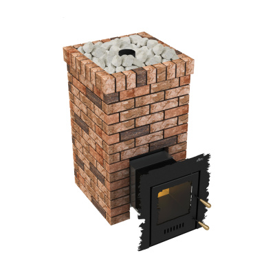 Дровяная банная печь Grill'D Retro 500 Long Max Pro Дровяная банная печь Grill'D Retro 500 Long Max Pro