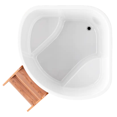 Купель Polar Spa CORNER SMALL (термососна светлая)