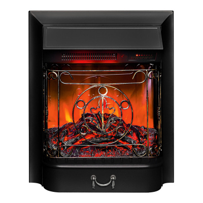 Электроочаг Majestic Lux Black RC (с пультом)