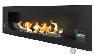 Биокамин Zefire Orion 1200 (черный со стеклом)