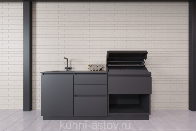 Кухня ASTOV № 55(готовое решение)
