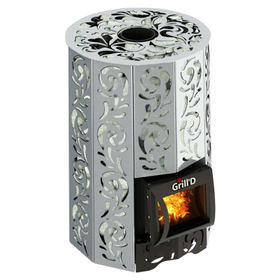 Дровяная банная печь Grill'D Violet 200 Short Pro Дровяная банная печь Grill'D Violet 200 Short Pro