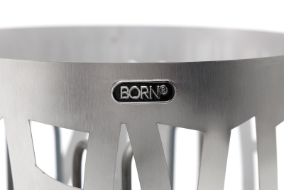  Электрическая печь для бани и сауны Born Rain Plus 9 кВт (матовый корпус, встроенное управление)