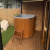 Купель Polar Spa CORNER SMALL (термобереза светлая)