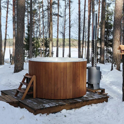 Купель Polar Spa COMFORT 195 HOT (термососна светлая)
