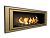 Биокамин Zefire Sirius 900 со стемалитом латунный