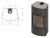  EMBER Отопительная печь Гордана 480 L+ black