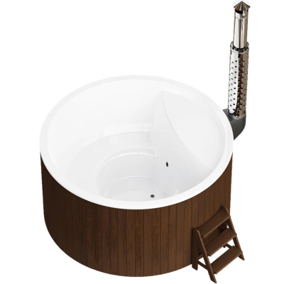Купель Polar Spa ELITE 220 (термобереза темная)