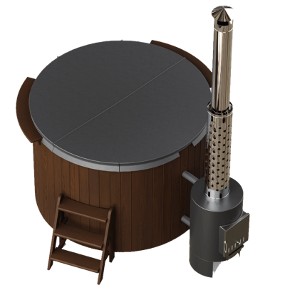 Купель Polar Spa COMFORT 160 HOT (термобереза темная)