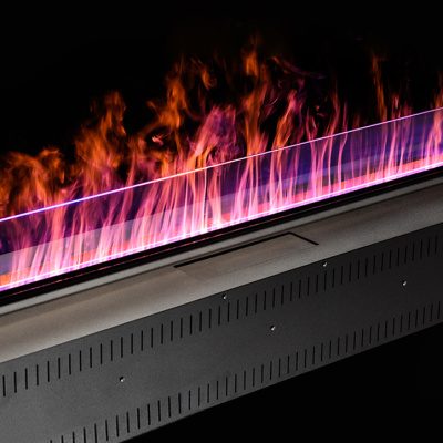 Встраиваемый электрический Schönes feuer 3D-камин FireLine 1500 (черная панель)