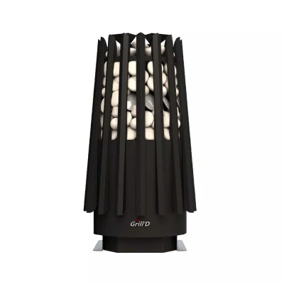  Банная печь Grill'D Cometa Vega 350 Window Max Pro (короткий вынос) Pro