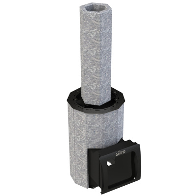 Дровяная банная печь Grill'D Violet 200 Long Max Stone Дровяная банная печь Grill'D Violet 200 Long Max Stone
