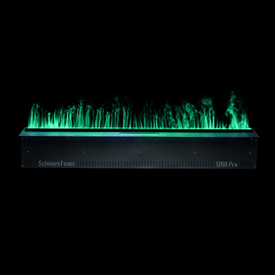 Встраиваемый электрический Schönes feuer 3D-камин FireLine 1200 RGB (черная панель)