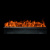 Встраиваемый электрический Schönes feuer 3D-камин FireLine 1200 (черная панель)