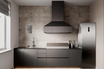 Кухня Astov BBQ № 1 (ширина 3000 мм) (готовое решение)