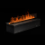 Встраиваемый камин-увлажнитель FireLine 800 Blue (черная панель)
