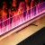 Встраиваемый камин-увлажнитель FireLine 2400 Blue (черная панель)