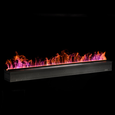 Встраиваемый электрический Schönes feuer 3D-камин FireLine 2000 (черная панель)
