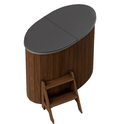 Купель Polar Spa STANDART 68 (термососна темная)