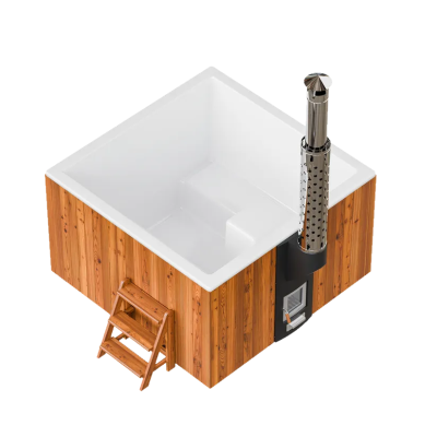 Купель Polar Spa ELITE QUATTRO 180 (термобереза светлая)