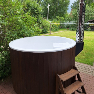 Купель Polar Spa COMFORT 160 HOT (термососна темная)