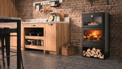  PANADERO Печь-камин с духовкой Oven Ecodesign
