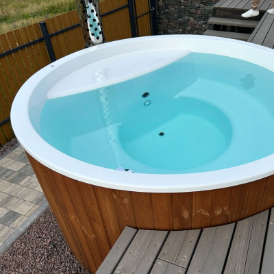 Купель Polar Spa ELITE 220 (термососна темная)