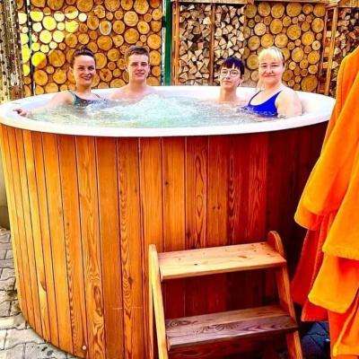 Купель Polar Spa ELITE 200 (термобереза темная)