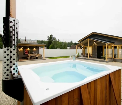 Купель Polar Spa ELITE QUATTRO 200 (термобереза светлая)