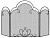 Каминный экран №130 B,S, Ч