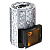  Дровяная банная печь Grill'D Violet 200 Short Max Pro