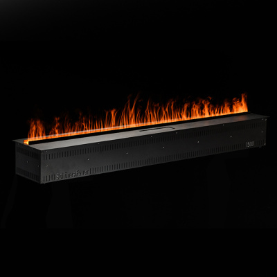 Встраиваемый электрический Schönes feuer 3D-камин FireLine 1500 (черная панель)