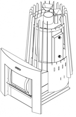 Теплообменник Grill'D Cometa AISI 430 2 мм, 1,8 л