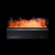 Встраиваемый камин-увлажнитель FireLine 600 Blue (черная панель)