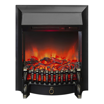 Электроочаг Fobos Lux Black RC (с пультом)
