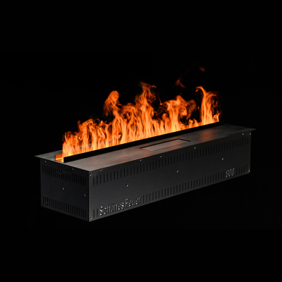 Встраиваемый электрический Schönes feuer 3D-камин FireLine 800 (черная панель)