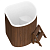Купель Polar Spa CORNER SMALL (термососна темная)