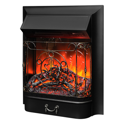 Электроочаг Majestic Lux Black RC (с пультом)