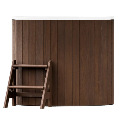 Купель Polar Spa STANDART 68 (термобереза темная)