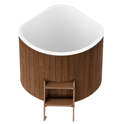 Купель Polar Spa CORNER SMALL (термососна темная)