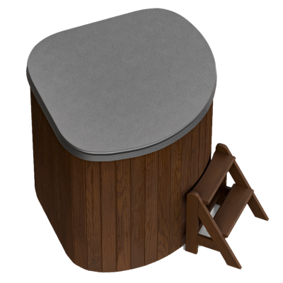 Купель Polar Spa CORNER SMALL (термососна графит)