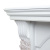 Портал для электрокамина Athena GR STD WT Corner (угловая)