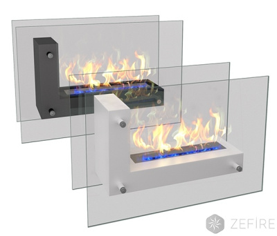 Биокамин Zefire Fidero 900 (черный)