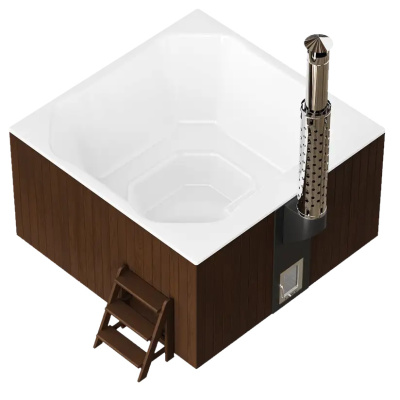 Купель Polar Spa ELITE QUATTRO 200 (термобереза темная)