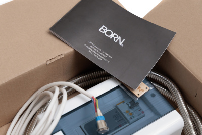 Система автоматической подачи пара BORN® Steamboost (ручное управление, кнопка) Система автоматической подачи пара BORN® Steamboost (ручное управление, кнопка)