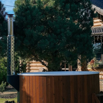 Купель Polar Spa ELITE 220 (термобереза светлая)